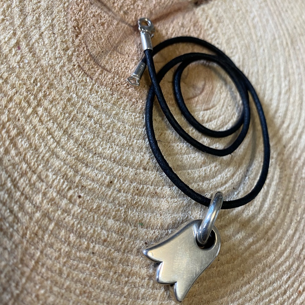 Tous Silver Sweet Dolls tulip necklace